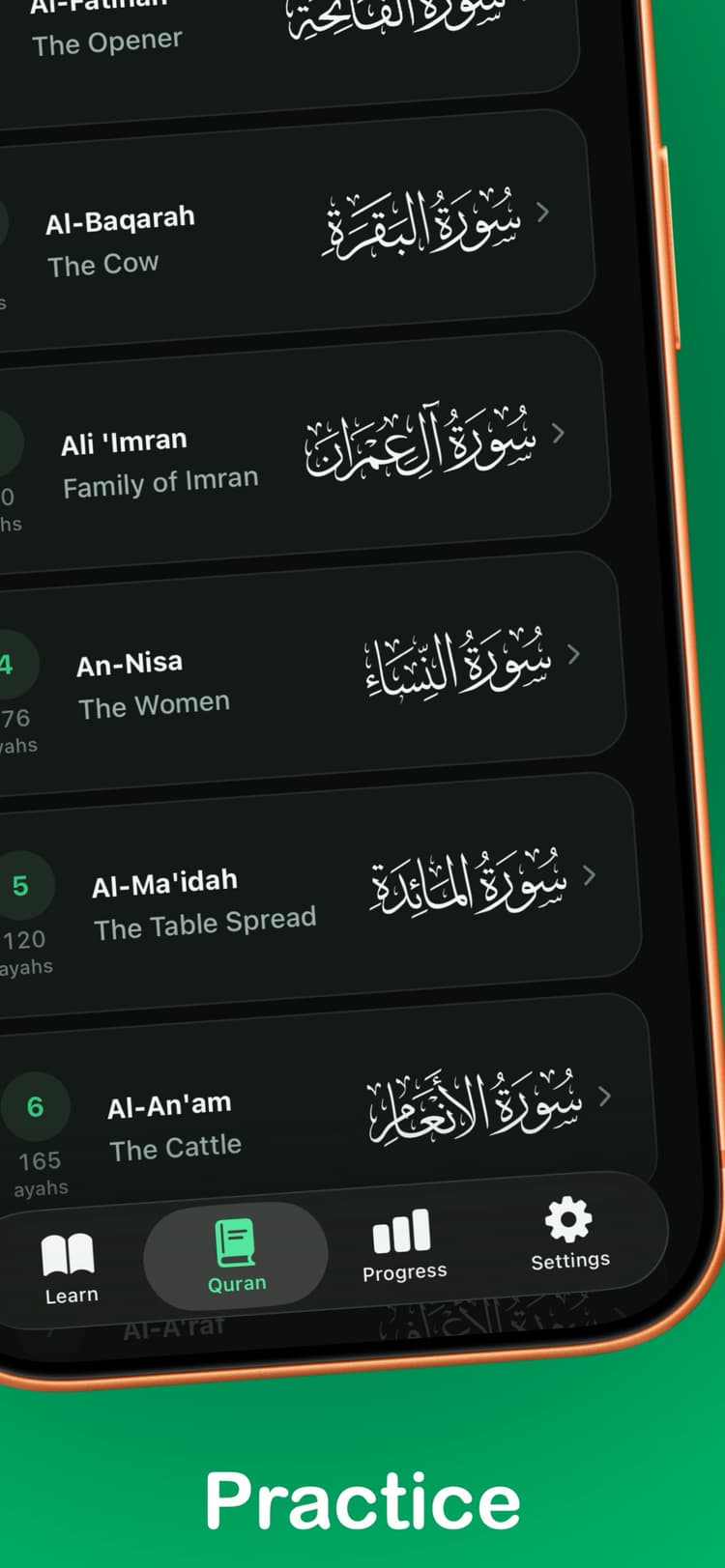 Quranki Mobile App - Word by Word Reader